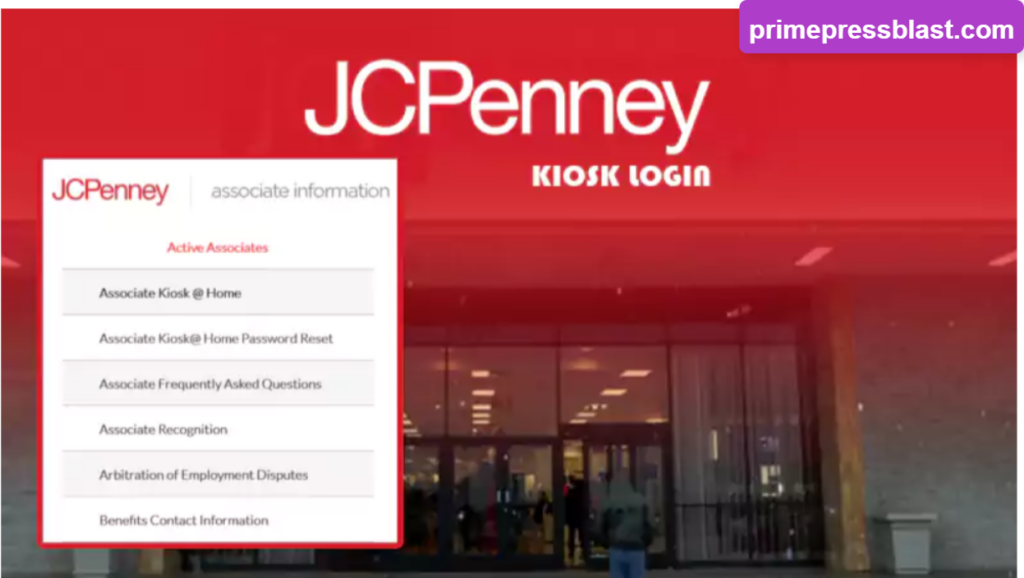 Resetting Your JCPenney Kiosk Portal Password